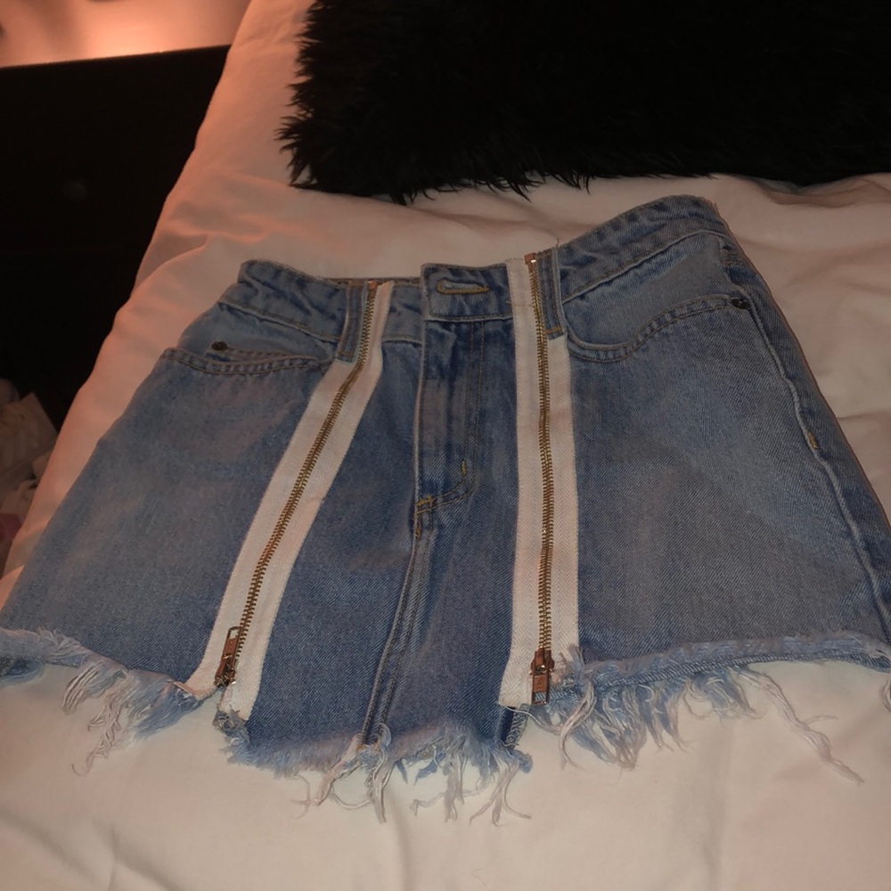 carmar Zipper mini skirt